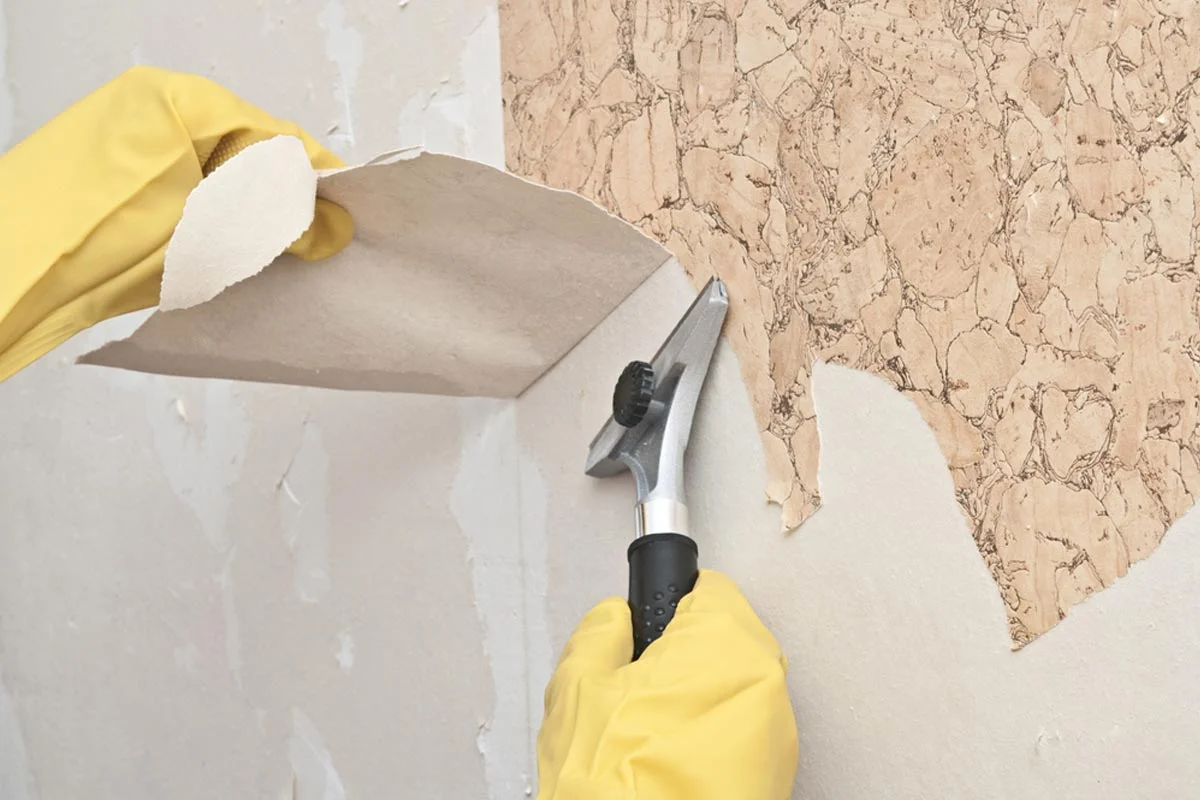 Professional wallpaper removal in Portland